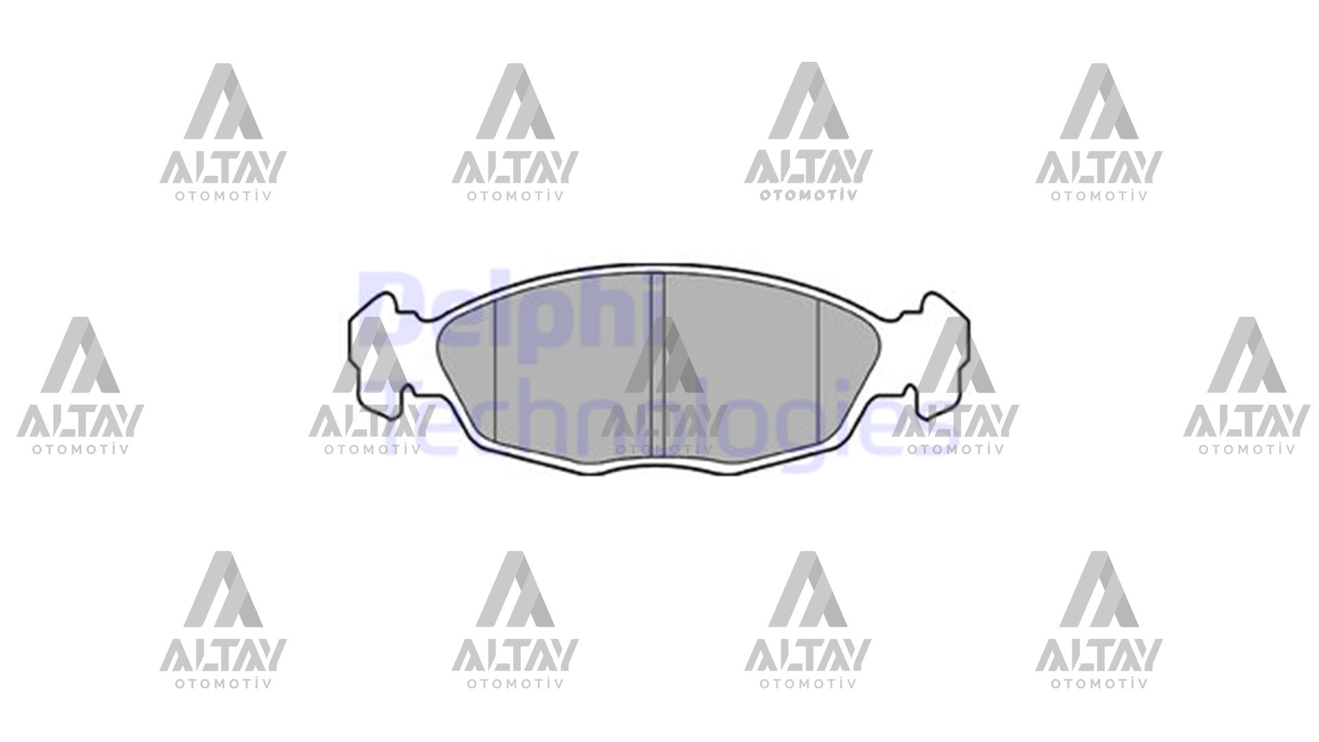 Opel Combo Ön Fren Balata F OEM 1605881 Opel Combo Ön Fren Balata F OEM 1605881